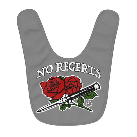 No Regerts: POE Fleece Baby Bib