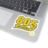 805 Cali Grown - Golden State Rams Kiss-Cut Stickers