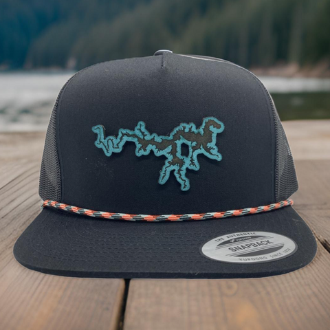 Naci POE Dragon Leather Patch Hat