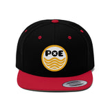 POE Brand: Fruit Stripes Yeller Flat Bill Hat