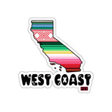 POE West Coast Cali Serape Kiss-Cut Stickers