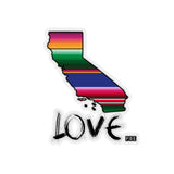 Cali Love - No Tupac Kiss-Cut Stickers