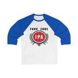 Funk Zone IPA: 3/4 Sleeve Baseball Tee