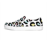 Happy Leopard: Slip-On Canvas Shoe