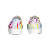 To Live and Tie Dye Slip-On Canvas Shoe