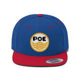 POE Brand: Fruit Stripes Yeller Flat Bill Hat