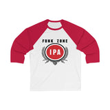 Funk Zone IPA: 3/4 Sleeve Baseball Tee