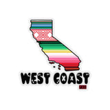 POE West Coast Cali Serape Kiss-Cut Stickers