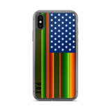 "ESTA ES MURRICA" Serape Flag - iPhone Case